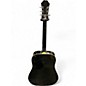 Used Epiphone DR100 Black Acoustic Guitar