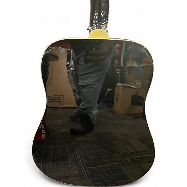 Used Epiphone DR100 Black Acoustic Guitar
