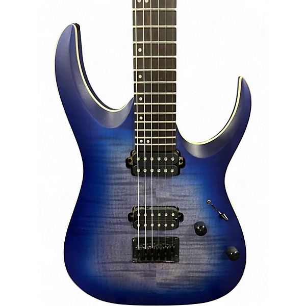 Used Ibanez RGA42FM Blue Burst Solid Body Electric Guitar