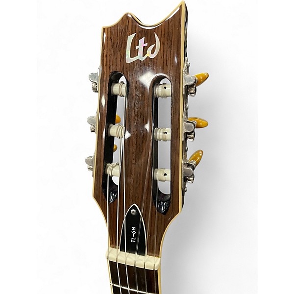 Used ESP LTD TL6 Black Acoustic Electric Guitar