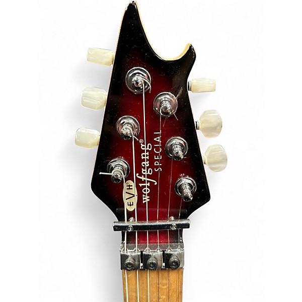 Used EVH Wolfgang Special HT Trans Red Burst Solid Body Electric Guitar
