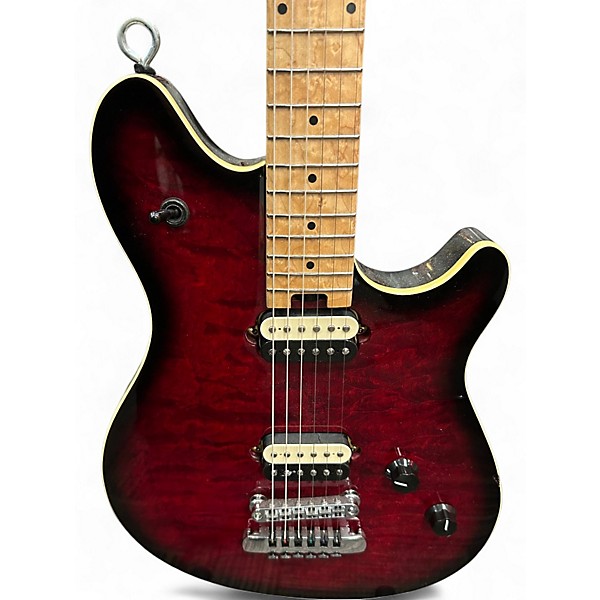 Used EVH Wolfgang Special HT Trans Red Burst Solid Body Electric Guitar