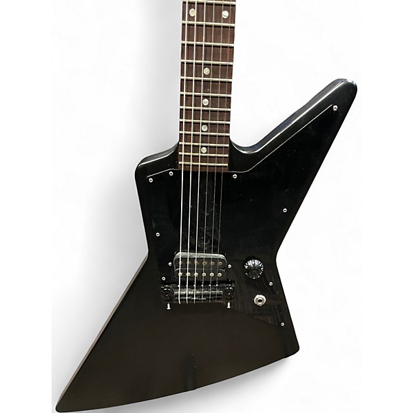 Used 2011 Gibson Explorer Melody Maker Black Solid Body Electric Guitar