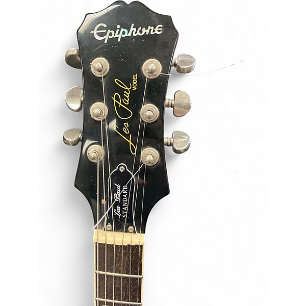 Used Epiphone Les Paul Standard Gold Top Solid Body Electric Guitar