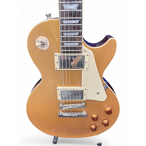Used Epiphone Les Paul Standard Gold Top Solid Body Electric Guitar