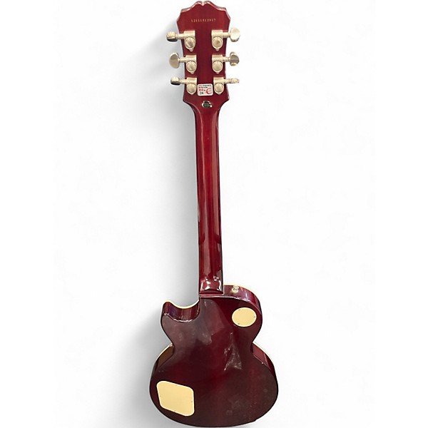 Used Epiphone Les Paul Standard Gold Top Solid Body Electric Guitar