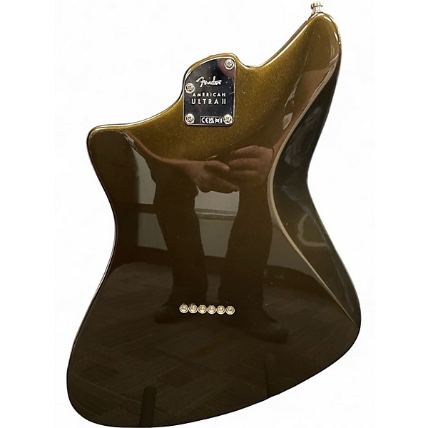 Used Fender American Ultra II Meteora Texas Tea Solid Body Electric Guitar