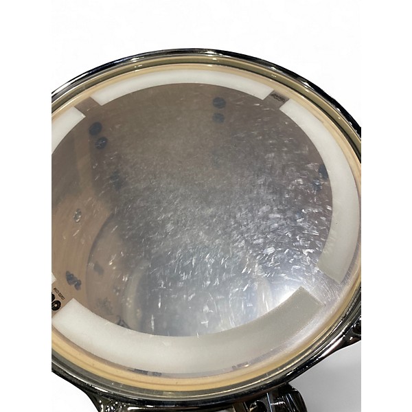 Used Pearl 5 Piece Export Metallic Gray Drum Kit