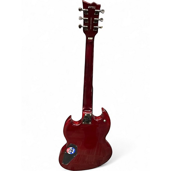 Used ESP LTD Viper 10 Cherry Solid Body Electric Guitar