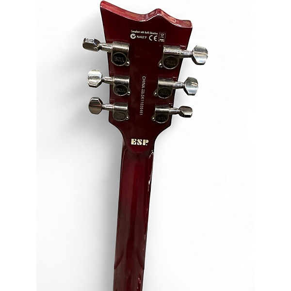 Used ESP LTD Viper 10 Cherry Solid Body Electric Guitar