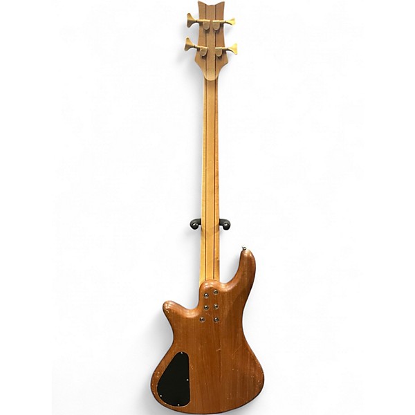 Used Schecter Guitar Research DIAMOND SERIES STILLETO CUSTOM FOUR Natural Electric Bass Guitar
