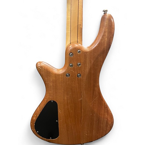 Used Schecter Guitar Research DIAMOND SERIES STILLETO CUSTOM FOUR Natural Electric Bass Guitar