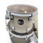 Used Mapex 3 Piece Mydentity Polar White Drum Kit
