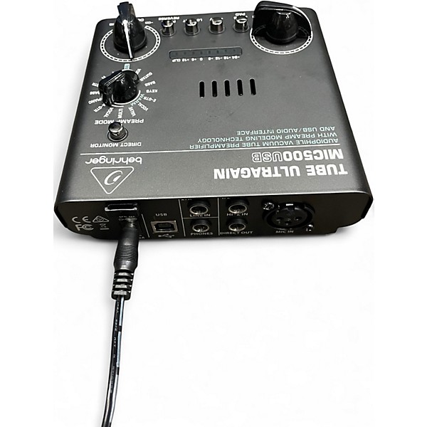 Used Behringer MIC500USB Audio Interface