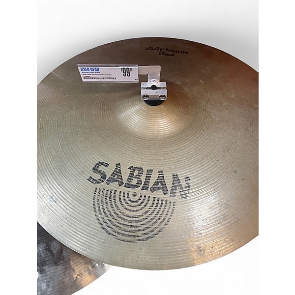 Used SABIAN 20in AA Medium Ride Cymbal