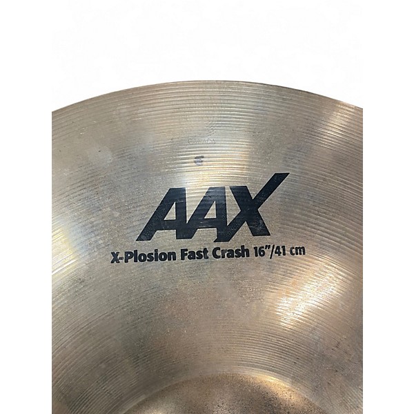 Used SABIAN 16in AAX Xplosion Crash Cymbal