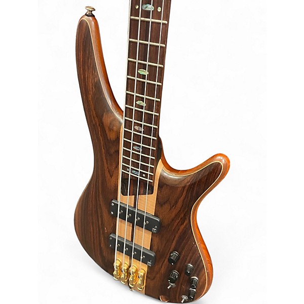 Used Ibanez SR1800E Natural Electric Bass Guitar