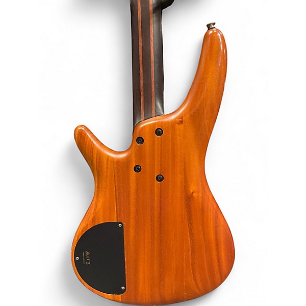 Used Ibanez SR1800E Natural Electric Bass Guitar
