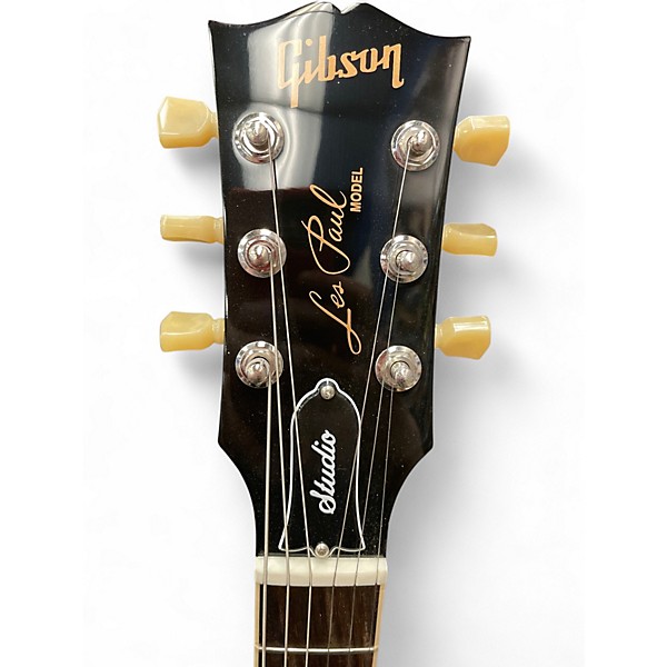 Used Gibson Les Paul Studio Cherry Sunburst Solid Body Electric Guitar