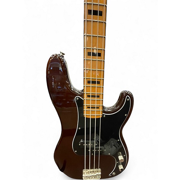 Used Squier Classic Vibe 1970S Precision Bass Maple Electric Bass Guitar