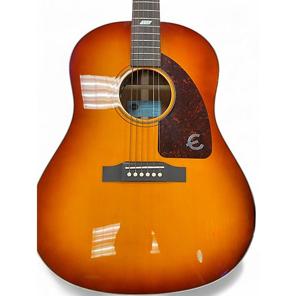 Used Epiphone Epiphone Inspired by 1964 Texan  Antique Natural Acoustic Electric Guitar