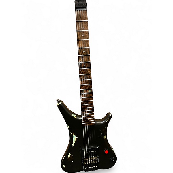 Used Anesidora amoeba Relic'D black  Hollow Body Electric Guitar