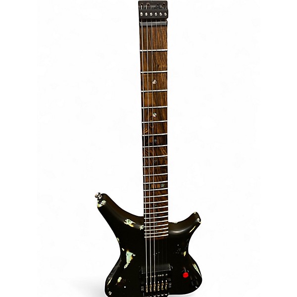 Used Anesidora amoeba Relic'D black  Hollow Body Electric Guitar