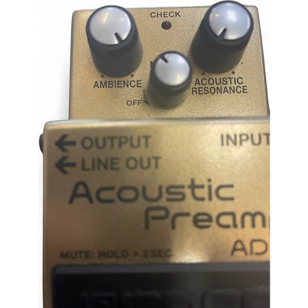 Used BOSS AD2 Acoustic Preamp Guitar Preamp | Guitar Center
