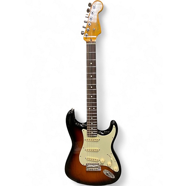 Used 2024 Fender American Professional II Stratocaster 2 Color Sunburst Solid Body Electric Guitar