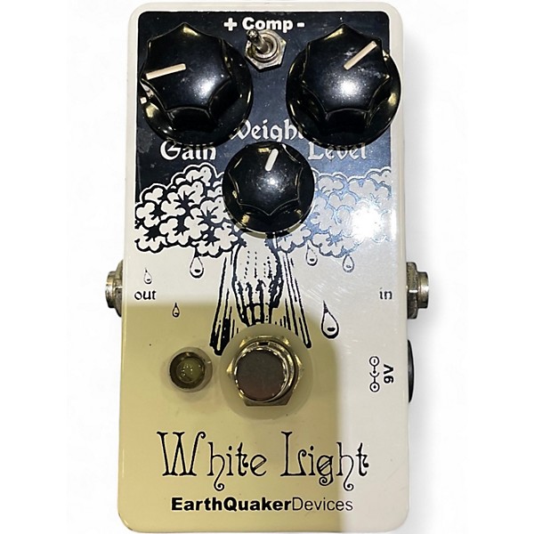 Used EarthQuaker Devices White Light Overdrive Effect Pedal
