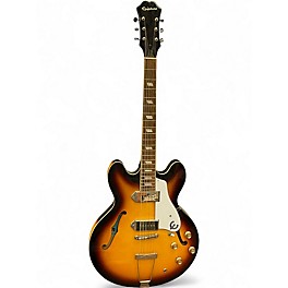 Used Epiphone Casino Vintage Sunburst Hollow Body Electric Guitar