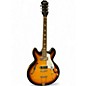 Used Epiphone Casino Vintage Sunburst Hollow Body Electric Guitar thumbnail