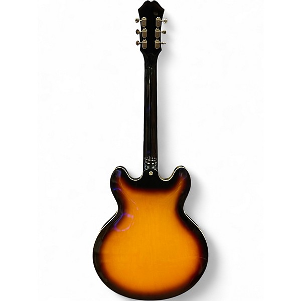 Used Epiphone Casino Vintage Sunburst Hollow Body Electric Guitar