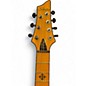 Used Schecter Guitar Research Jeff Loomis JLV 7 NT Black Solid Body Electric Guitar