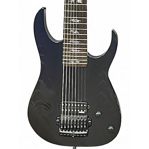 Used Ibanez M80M Meshuggah Signature 8 String Black Solid Body Electric Guitar