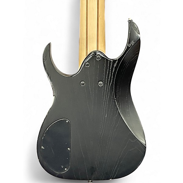 Used Ibanez M80M Meshuggah Signature 8 String Black Solid Body Electric Guitar