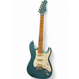 Used Hondo DELUXE SERIES 760 Metallic Blue Solid Body Electric Guitar