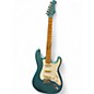 Used Hondo DELUXE SERIES 760 Metallic Blue Solid Body Electric Guitar thumbnail