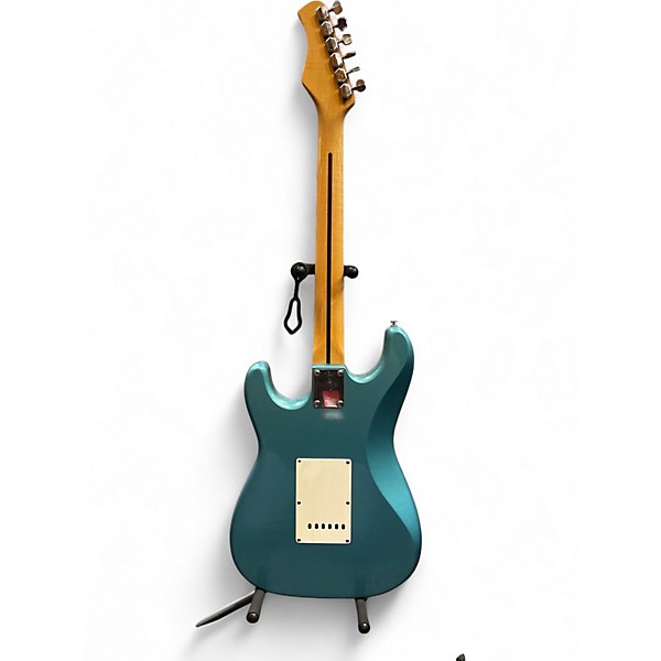 Used Hondo DELUXE SERIES 760 Metallic Blue Solid Body Electric Guitar