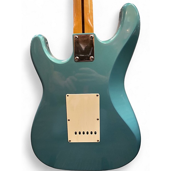 Used Hondo DELUXE SERIES 760 Metallic Blue Solid Body Electric Guitar