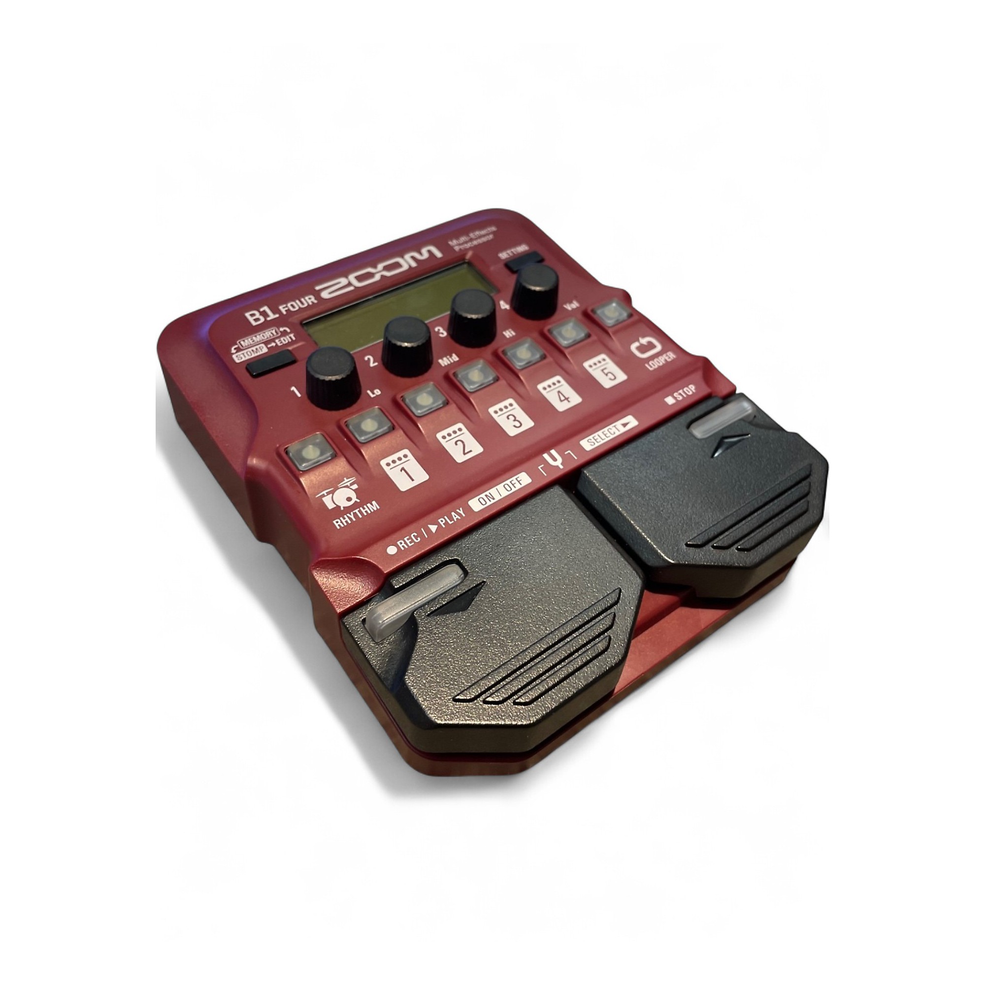【美品】ZOOM B1 FOUR Amazon.com: Zoom B1 Four Bass Multi-Effects Processor Pedal