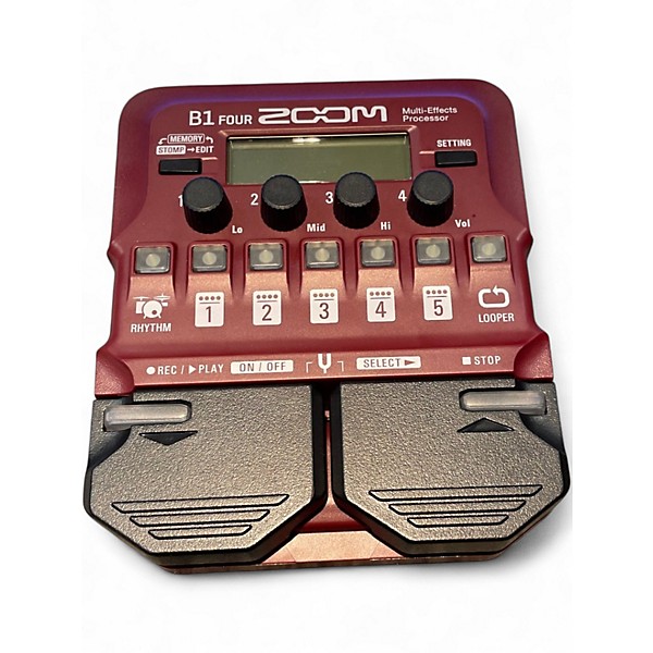 Used Zoom B1 FOUR Effect Processor