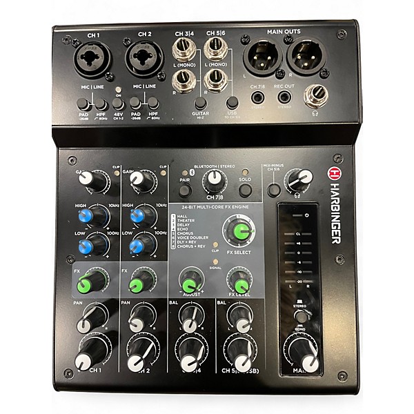 Used Harbinger LX8 Unpowered Mixer