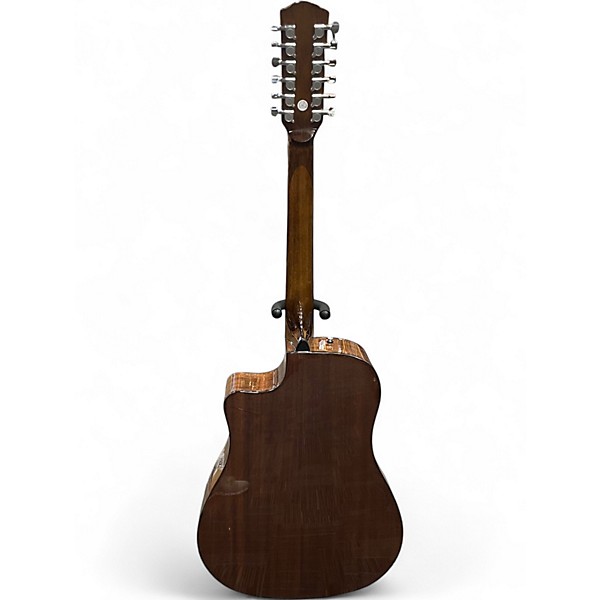Used Fender CD60SCE 12 STRING Natural 12 String Acoustic Electric Guitar