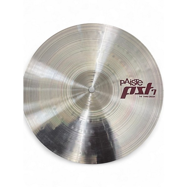 Used Paiste 14in PST7 THIN CRASH Cymbal