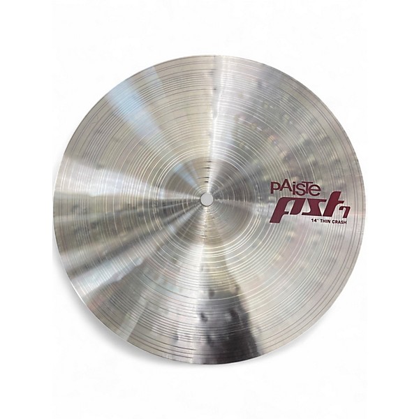 Used Paiste 14in PST7 THIN CRASH Cymbal