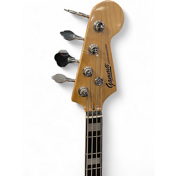 Used 2020 GAMMA CUSTOM P20 Tobacco Sunburst Electric Bass Guitar