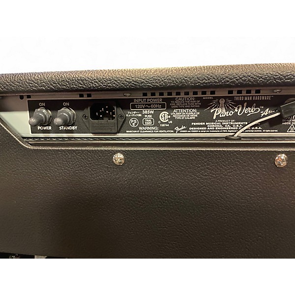 Used Fender Pano Verb Jack White Signature Tube Guitar Combo Amp