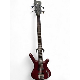Used RockBass by Warwick CORVETTE  BURGANDY Electric Bass Guitar
