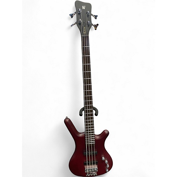 Used RockBass by Warwick CORVETTE  BURGANDY Electric Bass Guitar